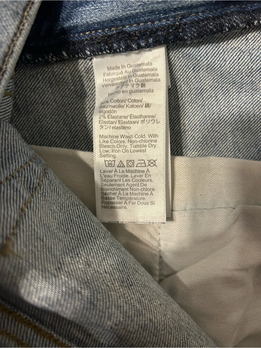 J.Crew 770 Men’s Straight-fit stretch jeans in three-year wash blue pants 31/32